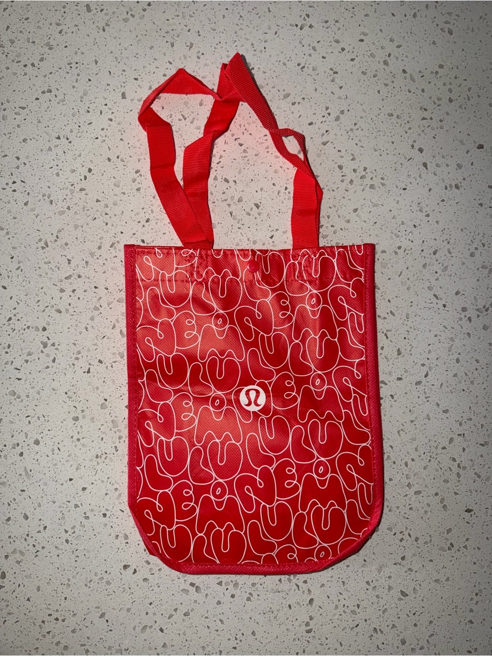 lululemon athletica Red Graphic Logo Tote
